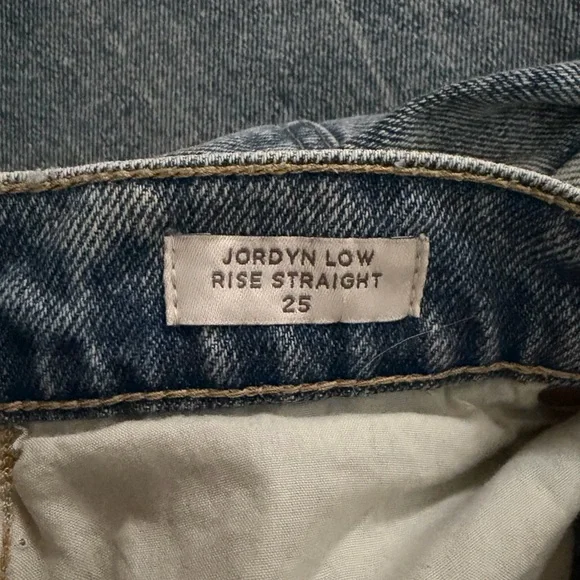 Pac Sun Denim Pants/Jeans, size 25, Jordyn Low Rise Straight Leg, worn one time - Picture 4 of 5